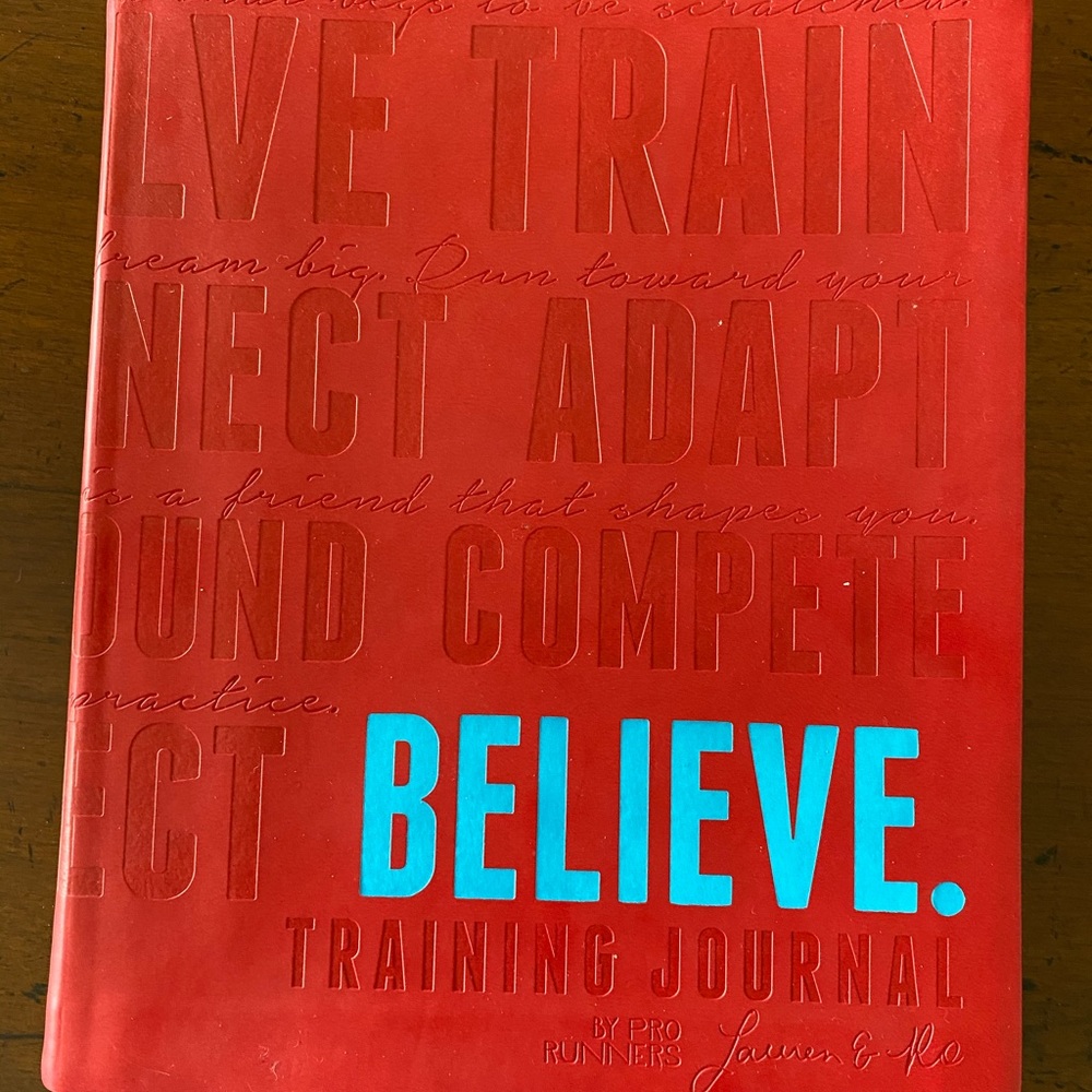 Believe training journal